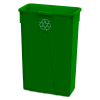 23 Gallon Green Recycling Slim Container