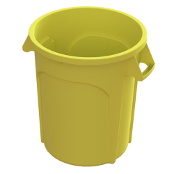 20 Gallon Yellow Value Plus Trash Container