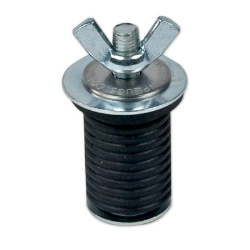 square rubber plugs