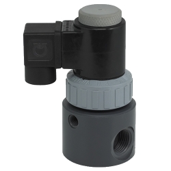 Plast-O-Matic PTFE Bellows Thermoplastic Solenoid Valves