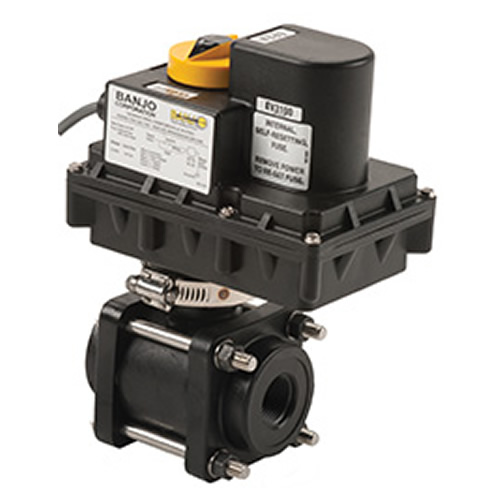 3/4" Electric Ball Valve U.S. Plastic Corp.