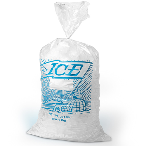Metallocene Plain or Printed Ice Bags