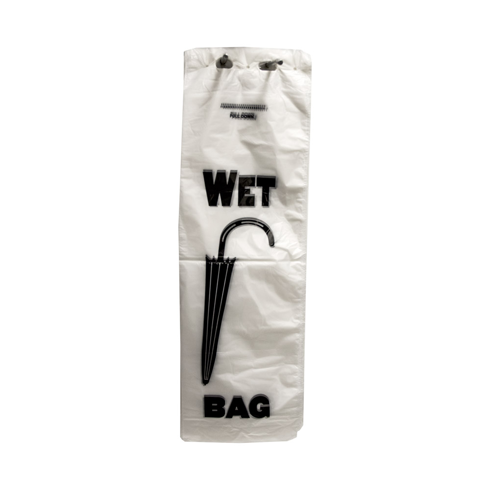 8" x 24" HDPE Umbrella Bags U.S. Plastic Corp.