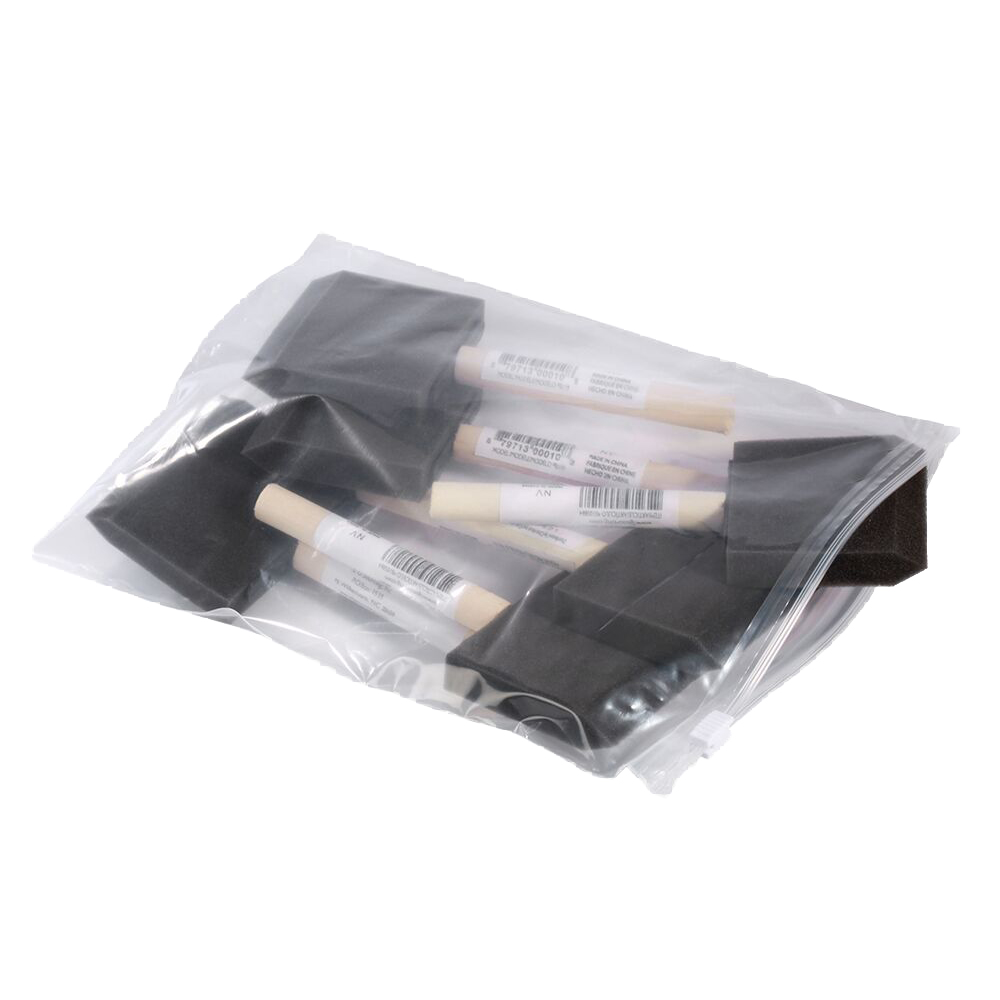 16" x 12" x 3 mil Clear Slide Seal Bag U.S. Plastic Corp.