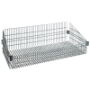 Chrome Basket Shelves 36" L x 24" W x 10" Hgt.