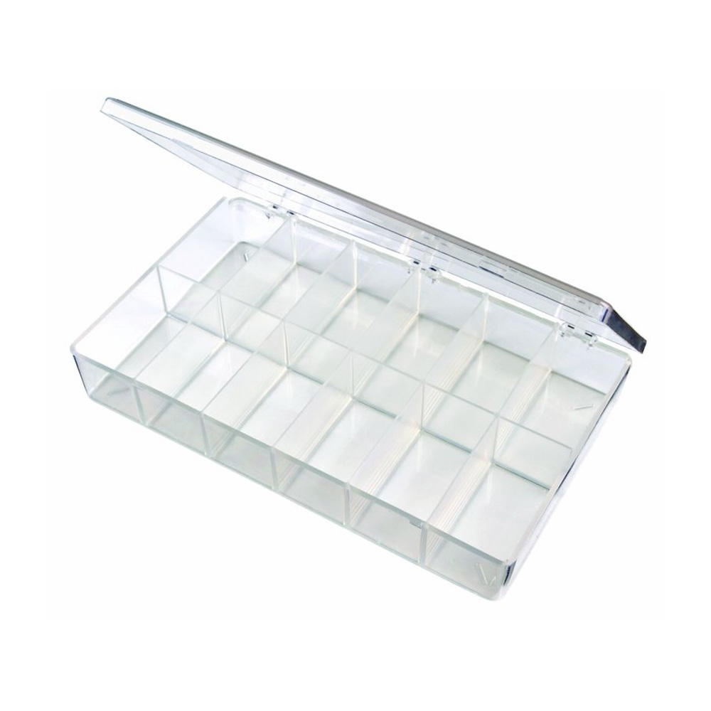K-Series Box with 12 Compartments (1 Size) - 10-1/2" L x 6-3/16" W x 1-9/16" Hgt.