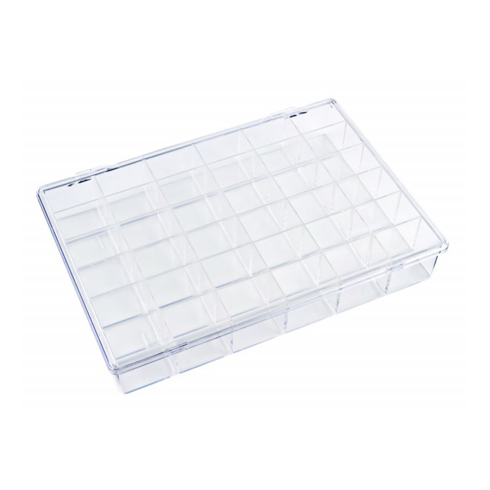 K-Series Box with 36 Compartments (1 Size) - 9-5/8" L x 6-9/16" W x 1-1/2" Hgt.