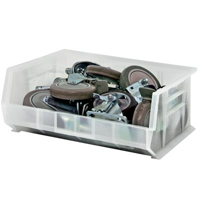 Quantum® Clear-View Ultra Series Stack & Hang Bins