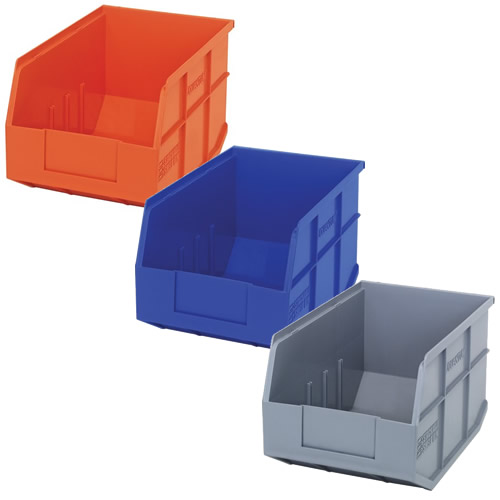 Quantum® Stackable Shelf Bins U.S. Plastic Corp.