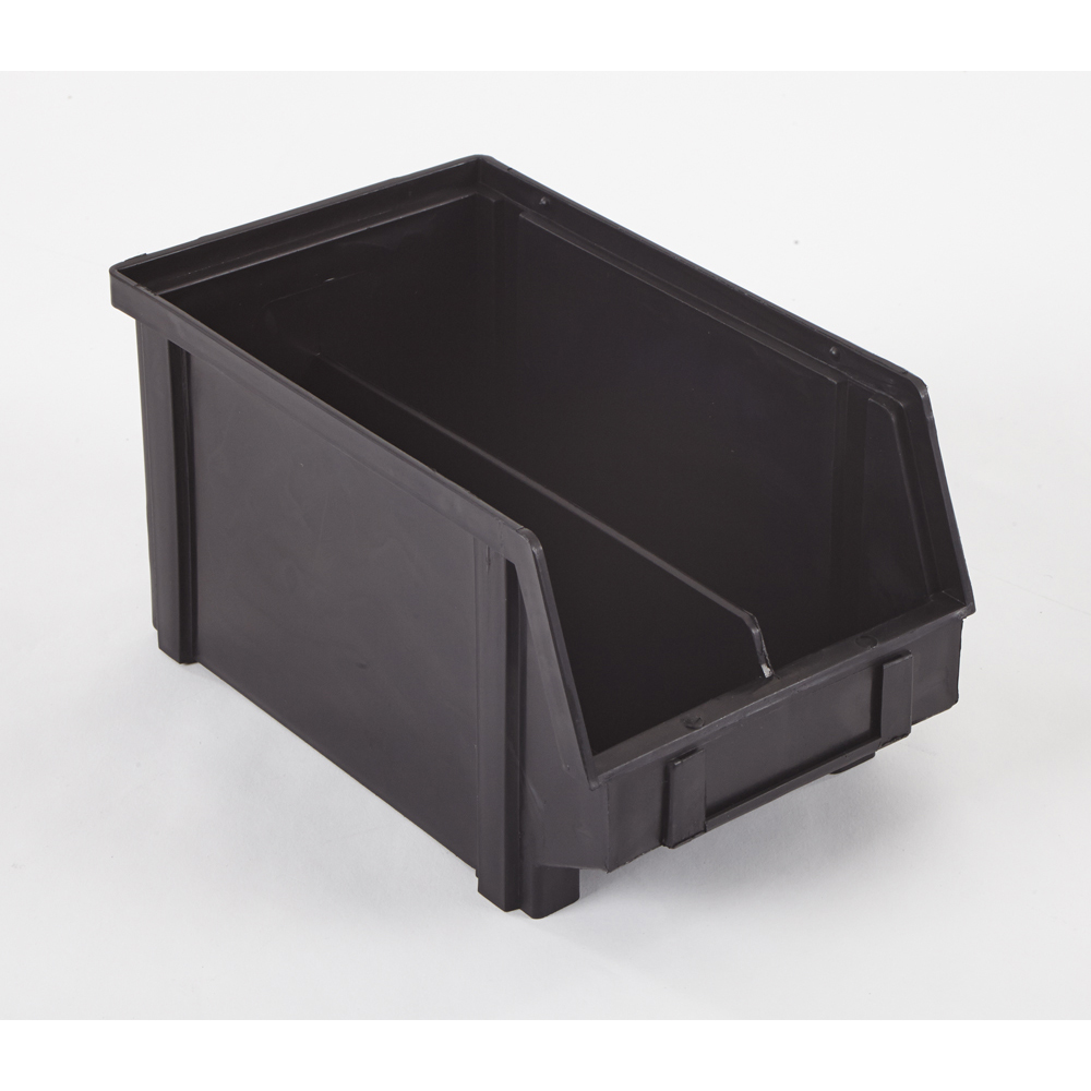 9.5" x 5.8" x 5" ESDSafe Parts Bin with Divider U.S. Plastic Corp.