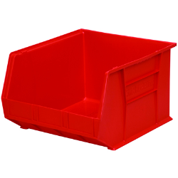 18" L x 16-1/2" W x 11" Hgt. OD Red Storage Bin  *Not designed for hanging systems.