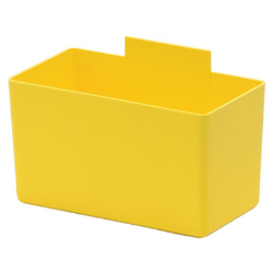 5-1/4" L x 2-3/4" W x 3" Hgt. Yellow Large Bin Cup