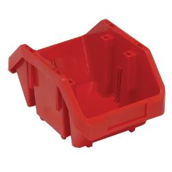9-1/2" L x 6-5/8" W x 5" Hgt. Red QuickPick Double Sided Bin