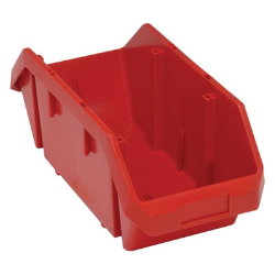 18-1/2" L x 8-3/8" W x 7" Hgt. Red QuickPick Double Sided Bin