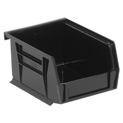 Black Quantum® Ultra Series Stack & Hang Bin - 5-3/8" L x 4-1/8" W x 3" Hgt.