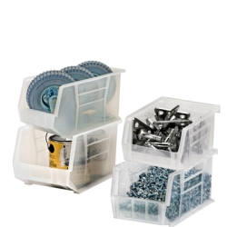 Quantum® Clear-View Ultra Series Stack & Hang Bins