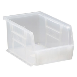 9-1/4" L x 6" W x 5" Hgt. Quantum® Clear-View Ultra Series Stack & Hang Bin