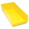 23-5/8" L x 11-1/8" W x 6" Hgt. Yellow Quantum® Store-More Shelf Bin