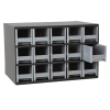Akro-Mils® Steel Frame Parts Cabinet with 15 Drawers - 10-9/16" L x 3-3/16" W x 3-1/16" Hgt.