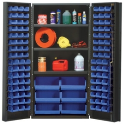 Blue Quantum ® Heavy Duty 36" Wide Cabinet w/Adjustable Shelves