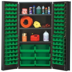 Green Quantum ® Heavy Duty 36" Wide Cabinet w/Adjustable Shelves