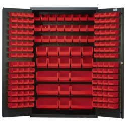 Red Quantum ® Heavy Duty 48" Wide Cabinet