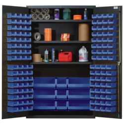 Blue Quantum ® Heavy Duty 48" Wide Cabinet w/Adjustable Shelves