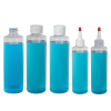 Clear PVC Cylindrical Bottles