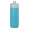 32 oz. Natural HDPE Cylindrical Sample Bottle with 28/410 Neck (Sprayer or Cap Sold Separately)