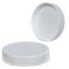 53/400 White Ribbed Polypropylene Cap with F217 Liner