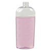 12 oz. Clear PET Cosmo High Clarity Oval Bottle with 24/410 Neck (Cap Sold Separately)