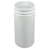 32 oz. White PET Straight-Sided Round Jar with 89/400 Neck (Cap Sold Separately)