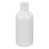 60mL Shiny White E-Liquid Boston Round Glass Bottle with 20/400 Neck (Cap Sold Separately)