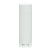 0.15 oz. White Oval Lip Balm Tube with Cap