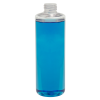 16 oz. Clear PET Cylindrical Bottle with 28/410 Neck (Cap Sold Separately)
