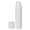 50mL White Mini Airless Dispensers with Cap