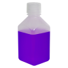 16 oz./500mL Nalgene™ Narrow Mouth Polypropylene Square Bottle with 38/430 Cap