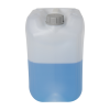 20 Liter/5.28 Gallon Natural HDPE Jerrican with 61mm Tamper-Evident Cap