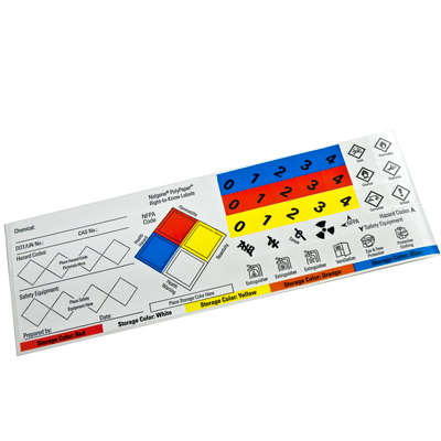 Thermo Scientific™ Nalgene™ Polypaper Right-To-Know Custom Labeling System