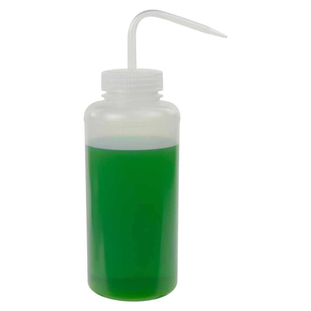 1000mL Scienceware® Wide Mouth Wash Bottle with Natural Dispensing