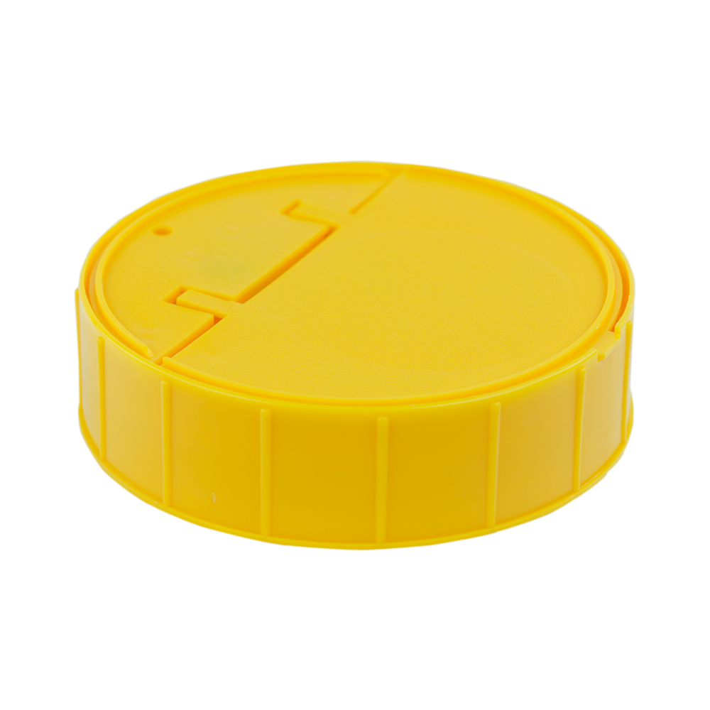 120mm Threaded Cap with Spring for Towel Wipe Canister- Yellow | U.S ...