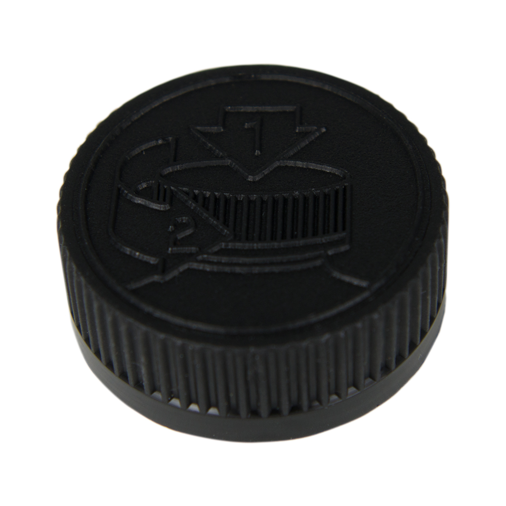 38/400 Black Child Resistant Cap with F217 PE Foamed Liner U.S