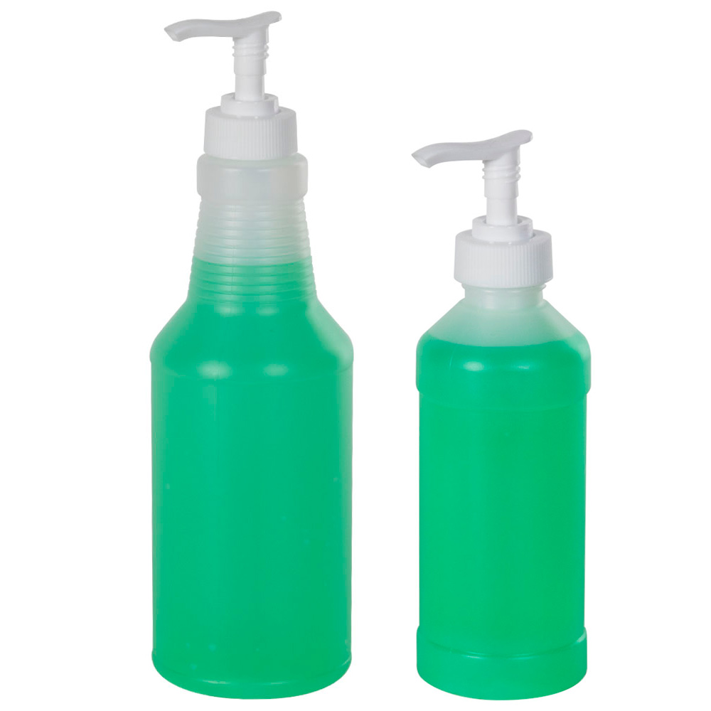 Bottles with Dispensing Pumps