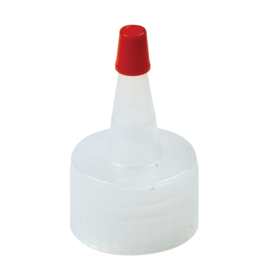 28/410 Natural Yorker Spout Cap with Regular Red Tip