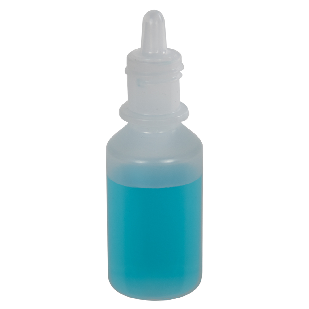 Nalgene™ 15mL Dropper Bottles with Assorted 15/415 Caps