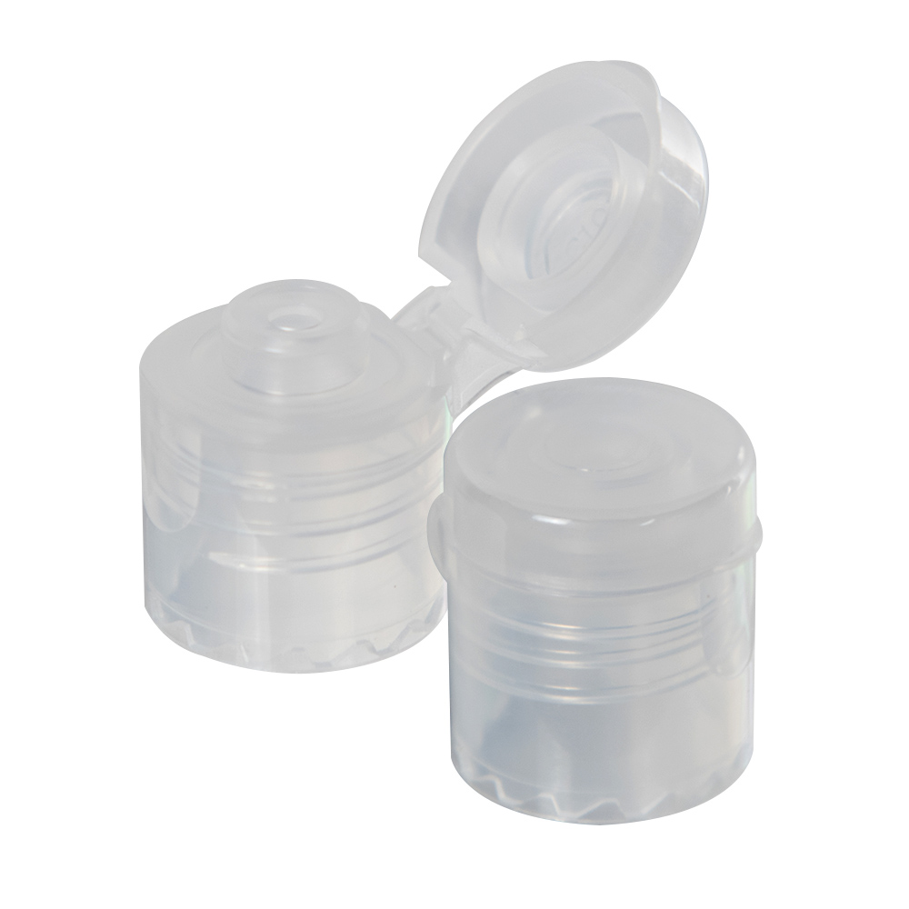 15/415 Natural Smooth Snap-Top Dispensing Cap with 0.125" Orifice