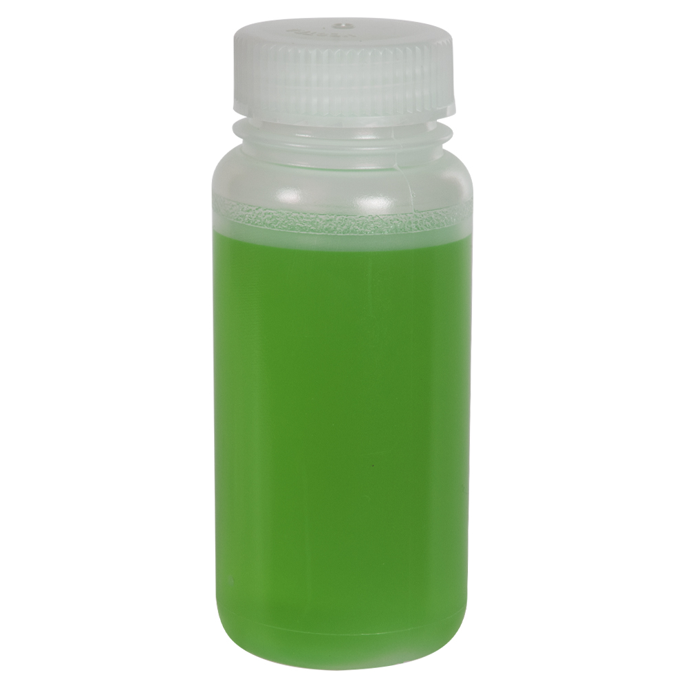 8 oz. Precisionware™ LDPE Wide Mouth Bottle with 45mm Cap