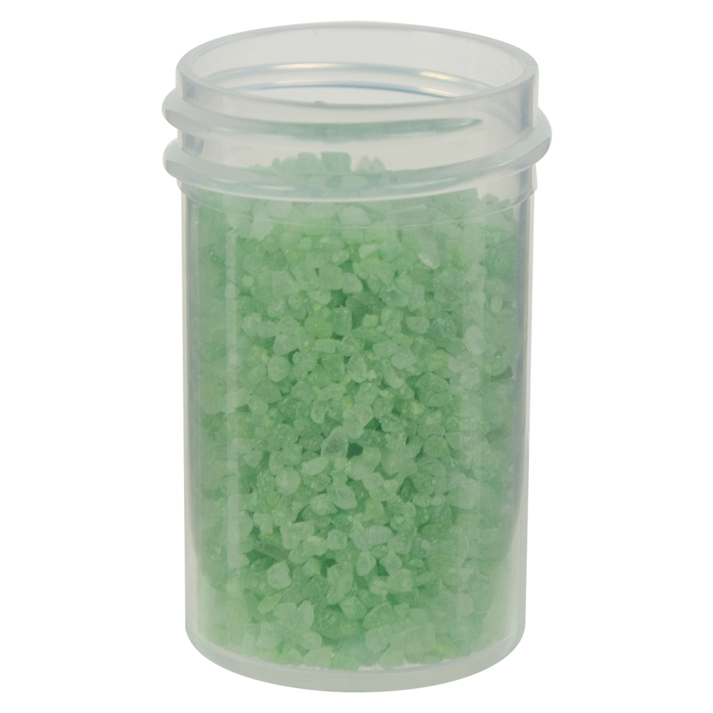 7/8 oz. Clarified Polypropylene Straight-Sided Round Jar with 33/400 Neck (Cap Sold Separately)