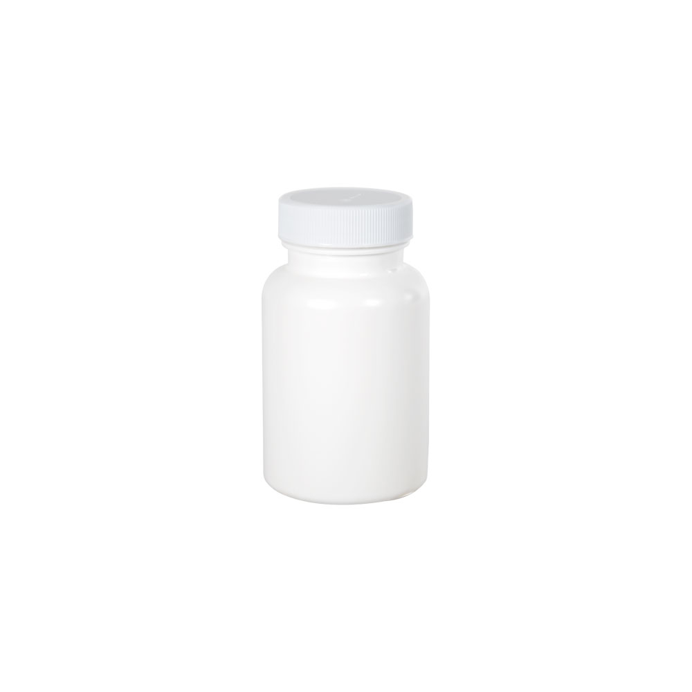 100cc-3-4-oz-white-hdpe-packer-bottle-with-38-400-white-ribbed-cap