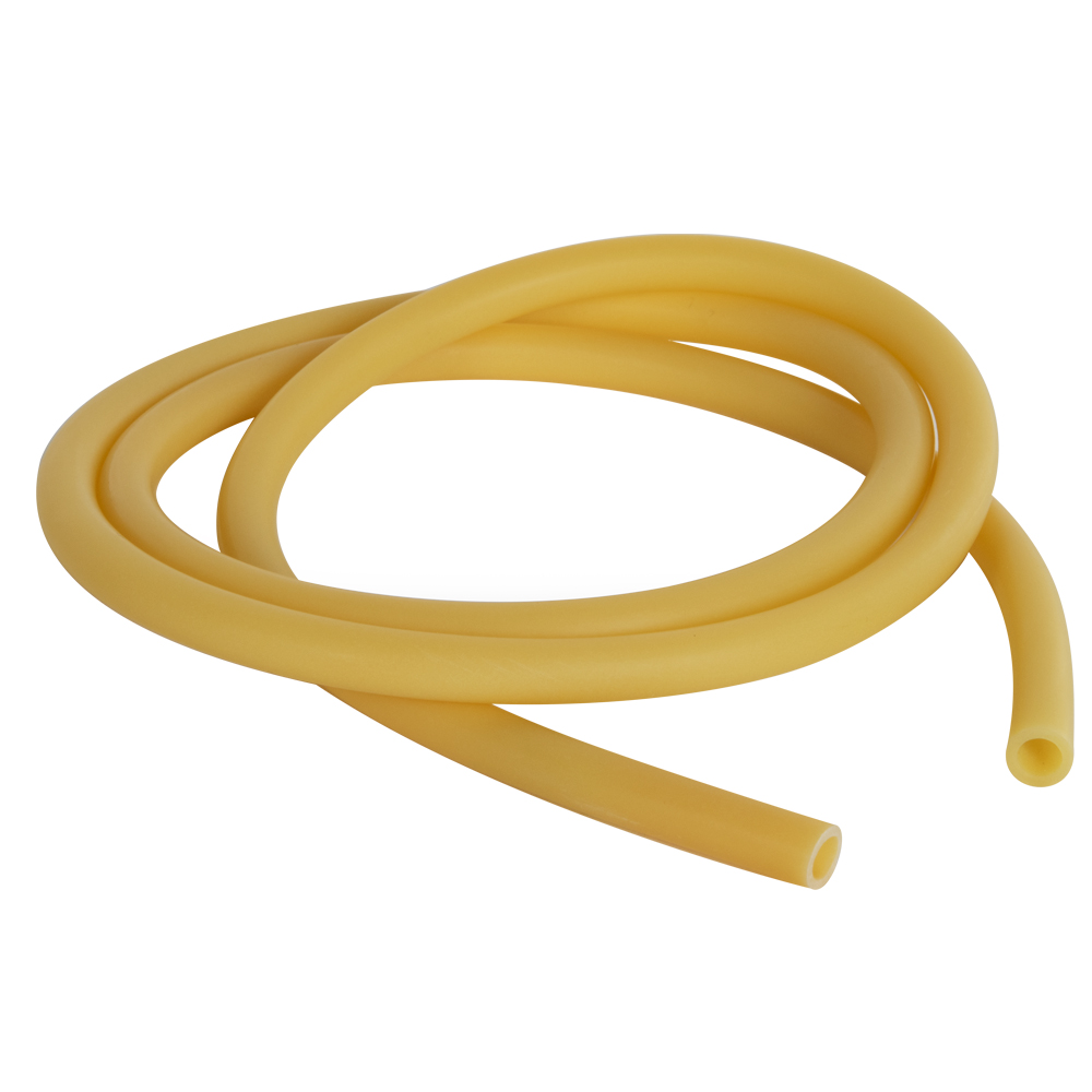 5/16" ID x 7/16" OD x 1/16" Wall x 54" Long Yellow Gum Rubber Tubing U.S. Plastic Corp.